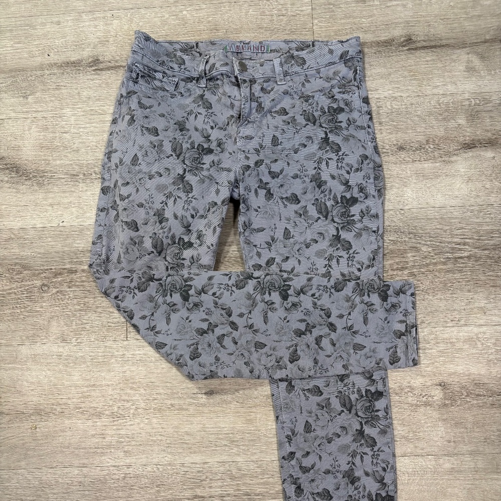 J brand Floral Print Pants